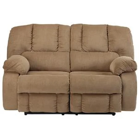 Contemporary Reclining Loveseat